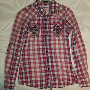 Roar Western long sleeve shirt